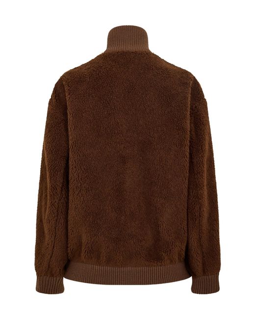 Prada Brown Fleece Jacket