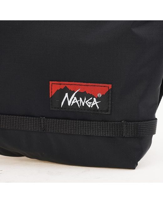 NANGA Blue Zippered Shoulder Bag for men
