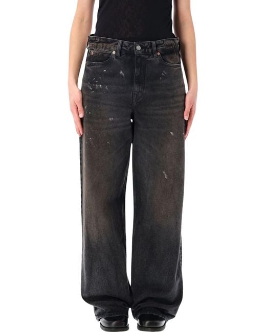 Our Legacy Gray Full Cut Relaxed Jeans