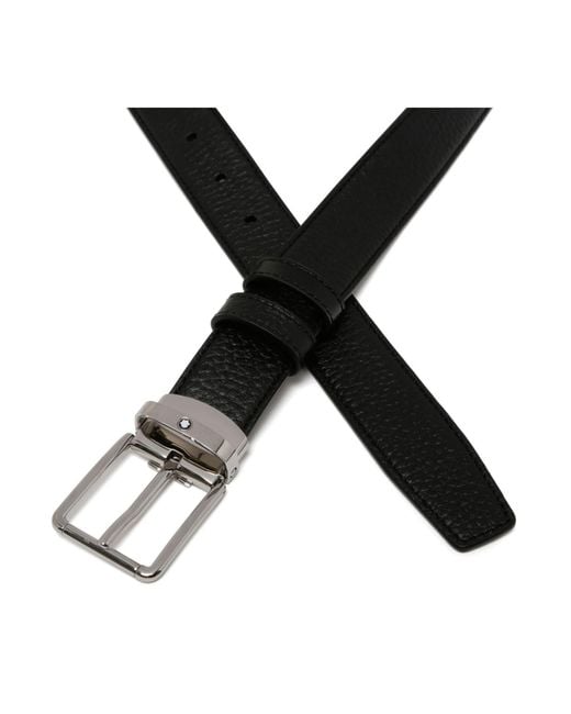 Montblanc White Adjustable Belt for men