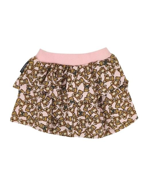 Moschino Natural Patterned Skirt