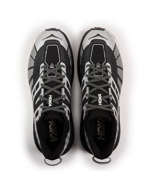 Hoka One One Black Trail Running Shoes for men