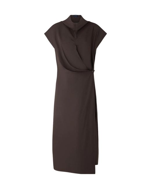 Soeur Brown Foggia Midi Dress