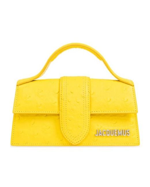 Jacquemus Yellow Le Bambino Cross Body Bag