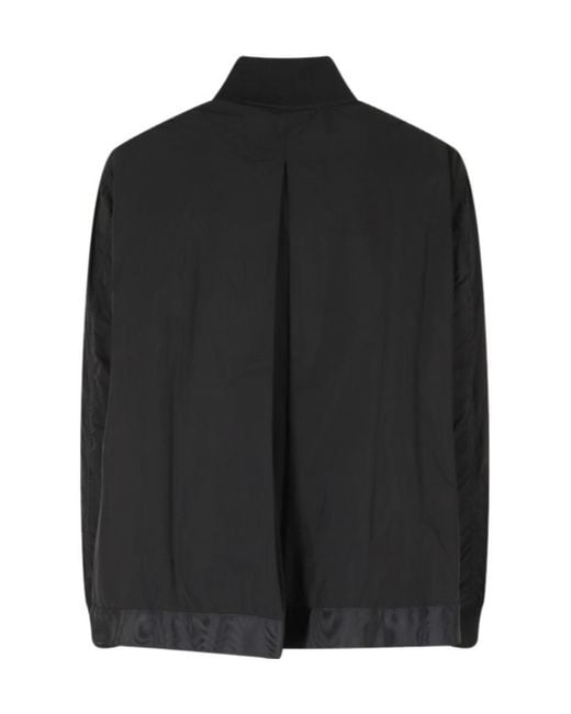 Semicouture Black Long-Sleeve Zip-Up Jacket