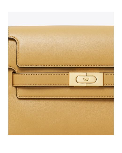 Tory Burch Natural Lee Radziwill Shoulder Bag