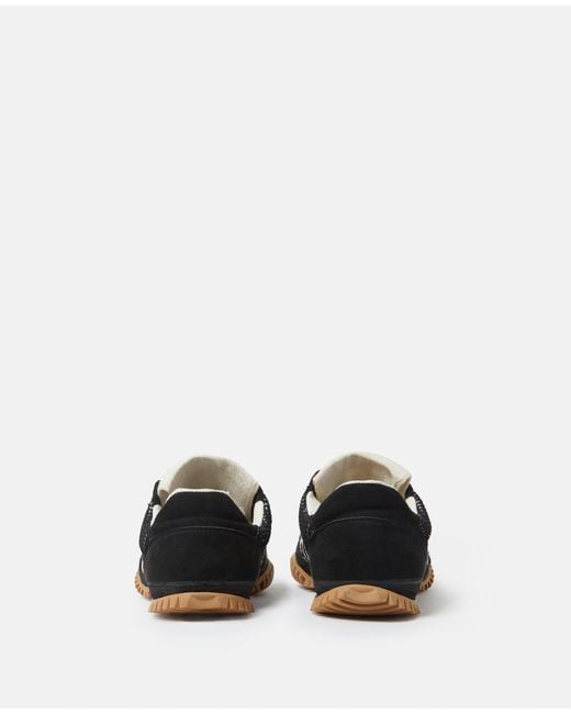 Stella McCartney Black S Wave Lace-Up Sneakers
