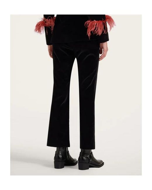 LaDoubleJ Black La Doublej 24/7 Velvet Pants