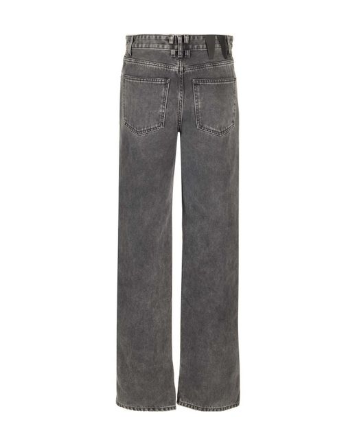 DARKPARK Gray Karen Distressed Sequin Jeans