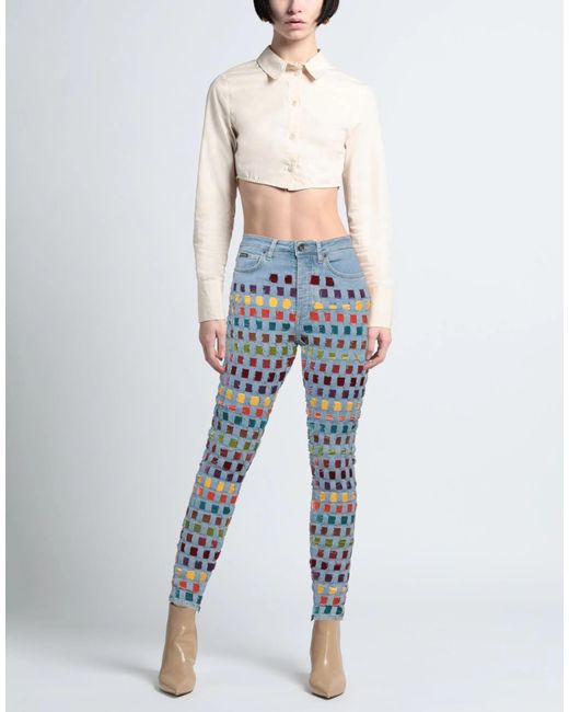 Dolce & Gabbana Blue Medium Slim-Fit Jeans