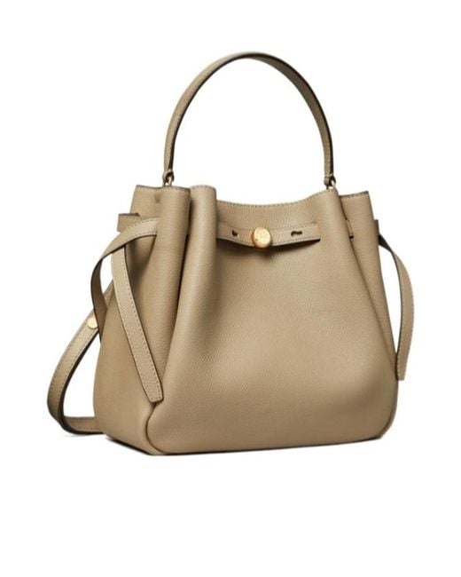 Tory Burch Natural Romy Bucket Bag
