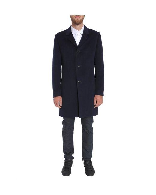 Dior Black Classic Coat for men