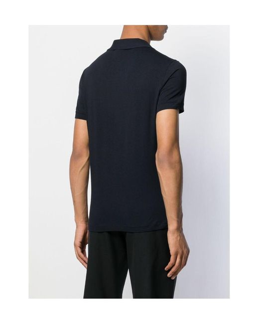 Giorgio Armani Black Polo Shirt for men