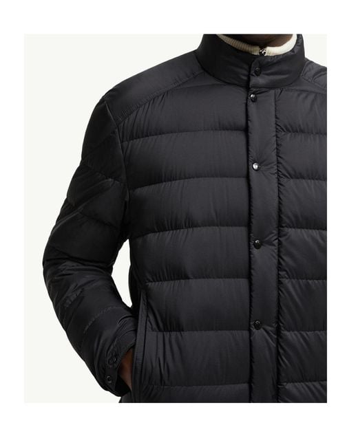 Moncler Black Selves Short Padded Jacket for men