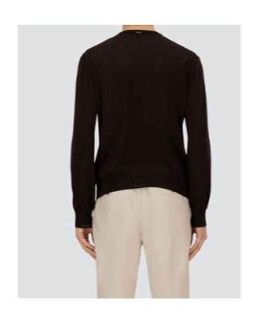 Herno Black Resort Sweater for men