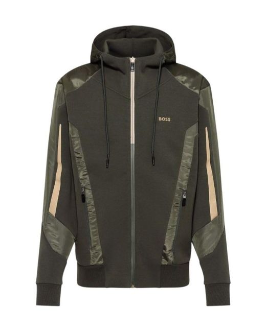 Boss Green Saggon Hooded Jacket for men