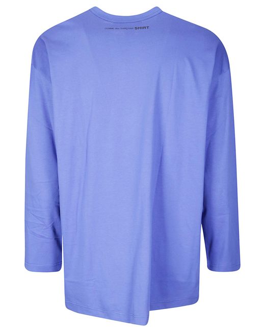 Comme des Garçons Blue T-Shirt Knit for men