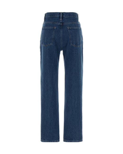Jil Sander Blue Straight-Leg Jeans