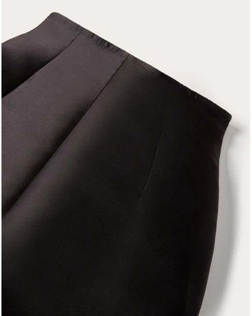Valentino Black Logo Shorts