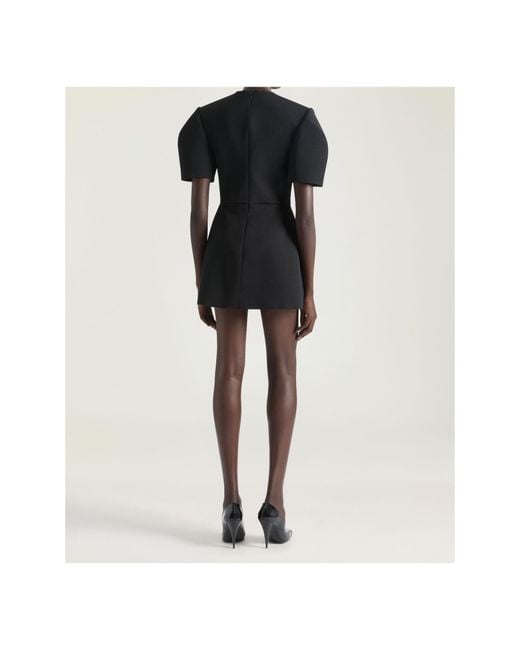Givenchy Black Cocoon Mini Dress