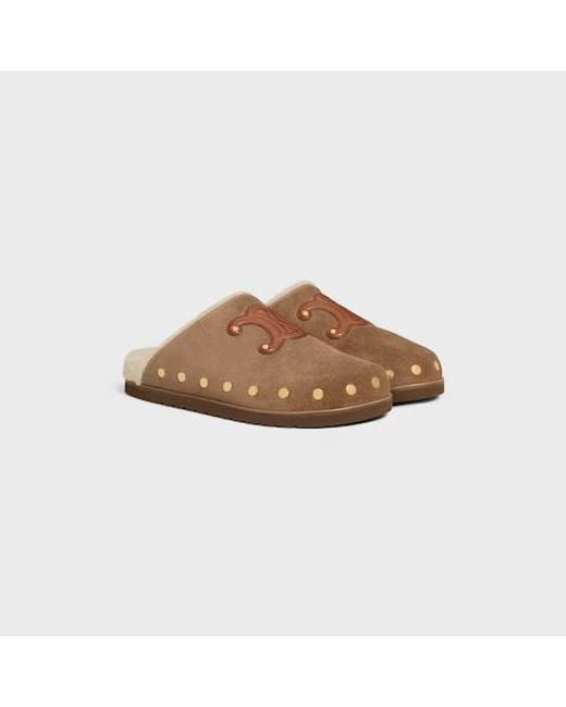 Céline Brown Pitea Clog