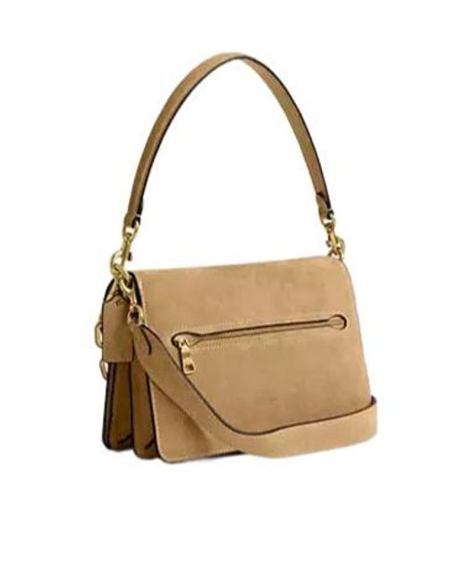 COACH Metallic Tabby Chain Shoulder Bag