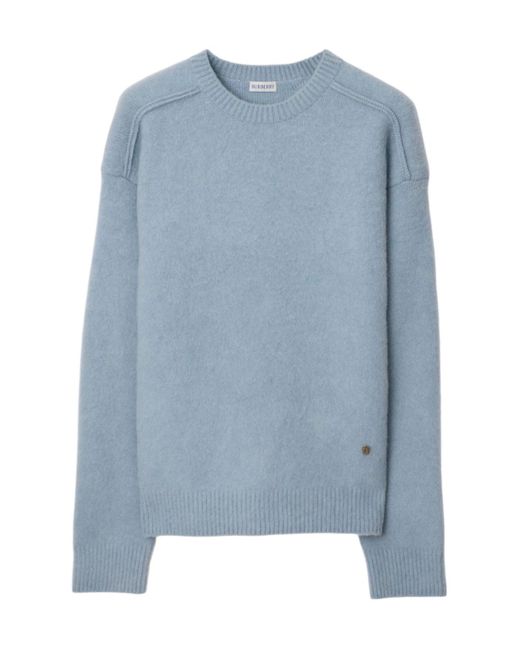 Burberry Blue Cashmere Jumper for men
