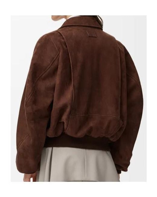 Loewe Brown Bomber Jacket
