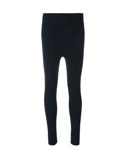 Proenza Schouler Black Nine-Cent Leggings