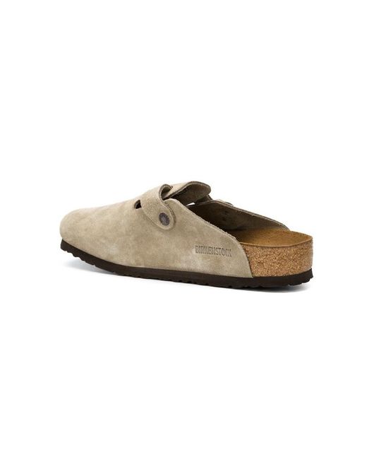 Birkenstock Multicolor Boston Suede Slippers for men