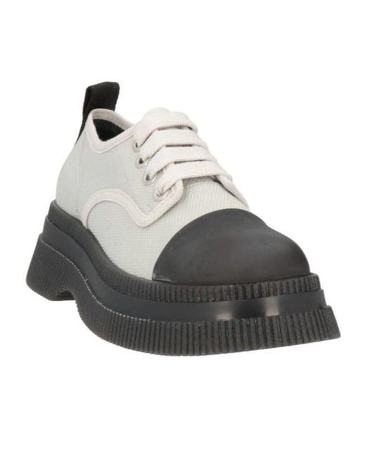 Ganni Multicolor Fashion Versatile Platform Casual Shoes