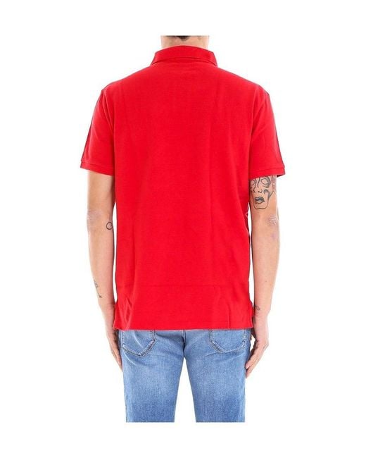 Polo Ralph Lauren Logo Embroidered Polo Shirt for men