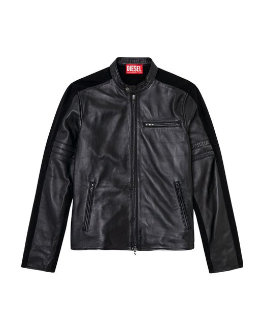 DIESEL Black L-Simz Jacket for men