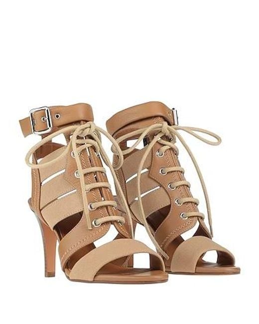 Chloé Metallic Sandals