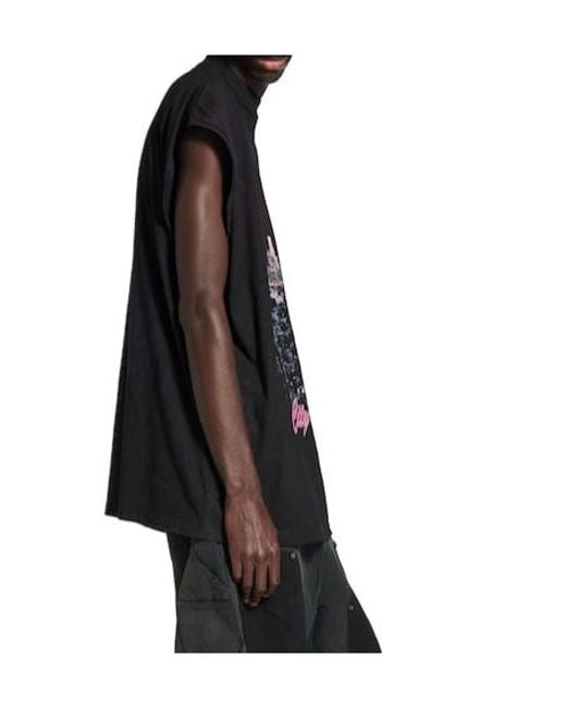 Balenciaga Black City Of Angels T-Shirt for men