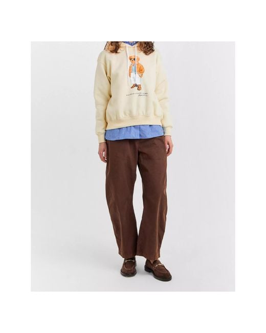 Polo Ralph Lauren Natural Hooded Sweatshirt
