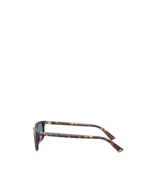 Jimmy Choo Blue Geometric Sunglasses