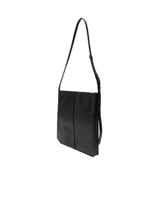 Jil Sander Black Linea Crossbody Shoulder Bag