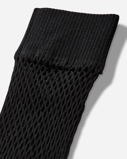 Comme des Garçons Black Fishnet Socks for men