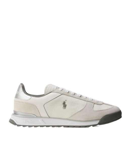 Polo Ralph Lauren White Low-Top Trainers for men