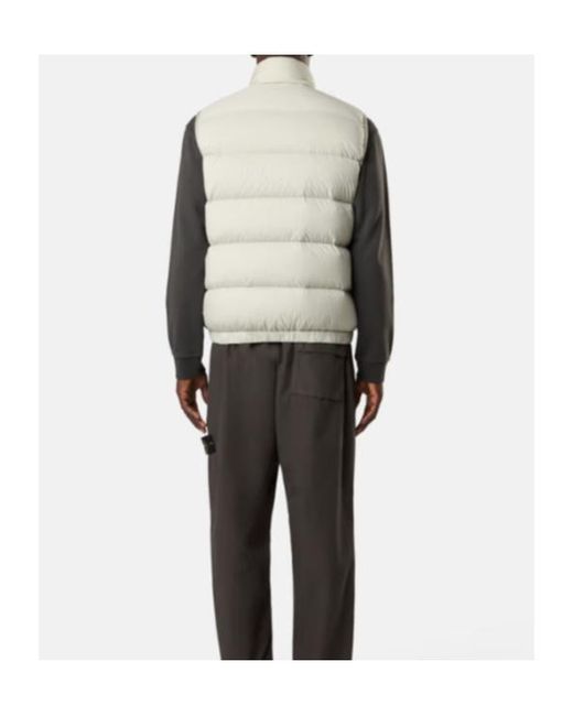 Stone Island Natural Logo-Patch Padded Gilet for men
