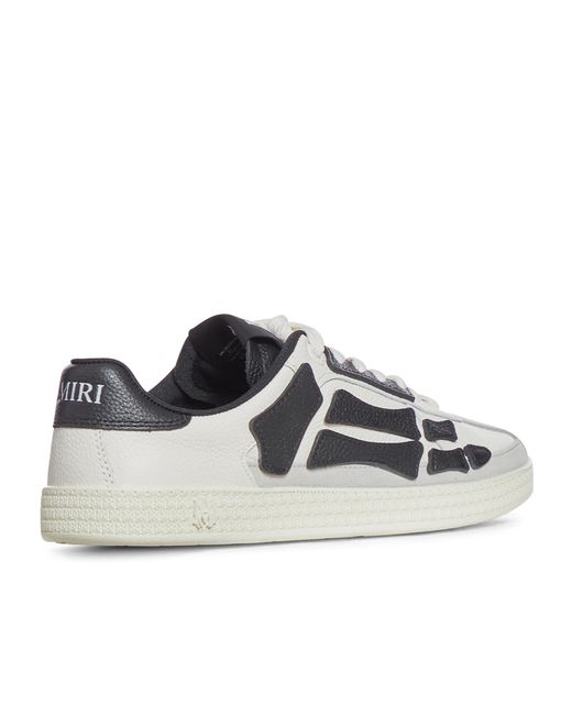 Amiri White Pacific Bones Sneakers for men