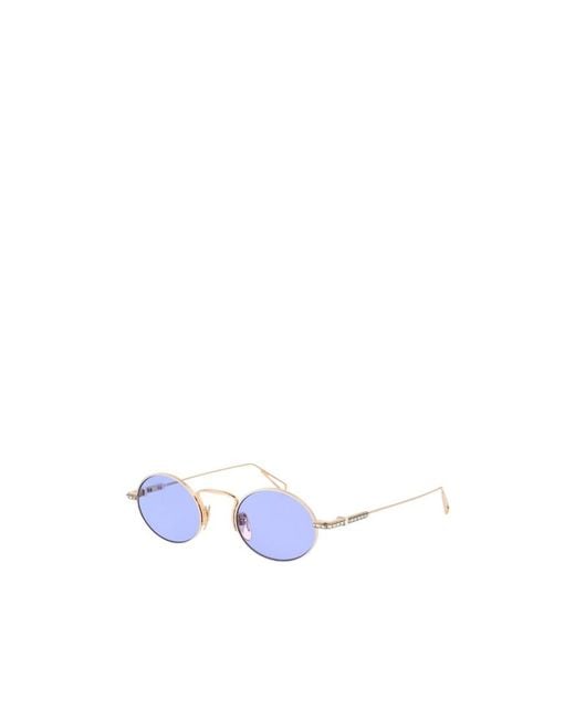 Chrome Hearts White Logo Sunglasses for men