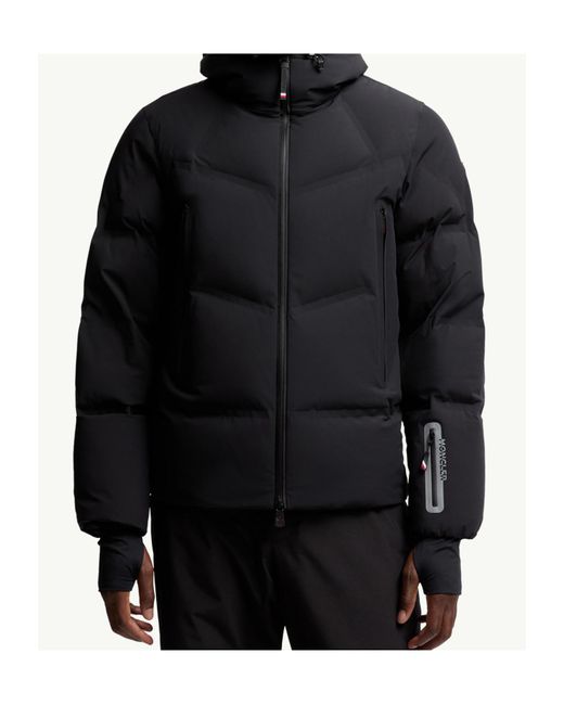 Moncler Black Grenoble Angren Padded Ski Jacket for men