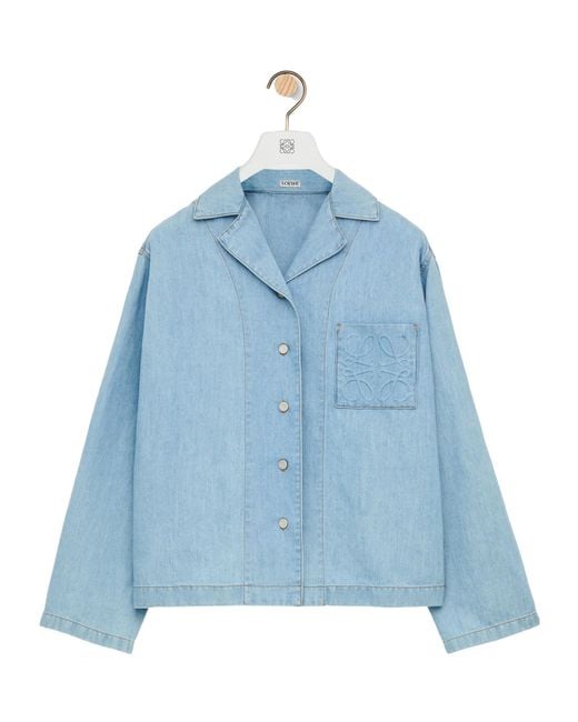 Loewe Blue Pyjama Blouse