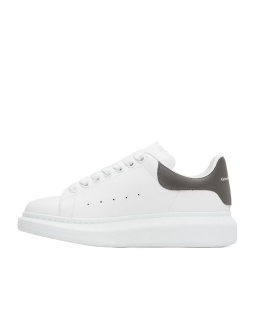 McQueen White Oversized Sneakers for men