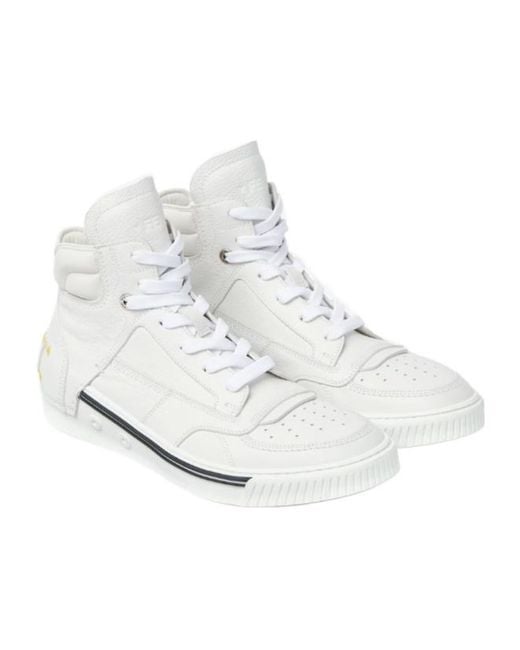 Fendi White Fender Trainers for men