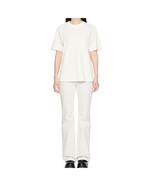 Wooyoungmi White Short-Sleeved T-Shirt