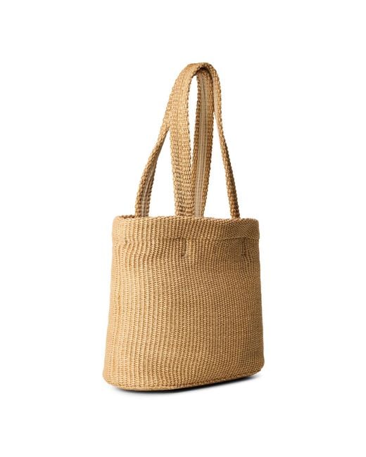 Jimmy Choo Natural Simple Straw Bag