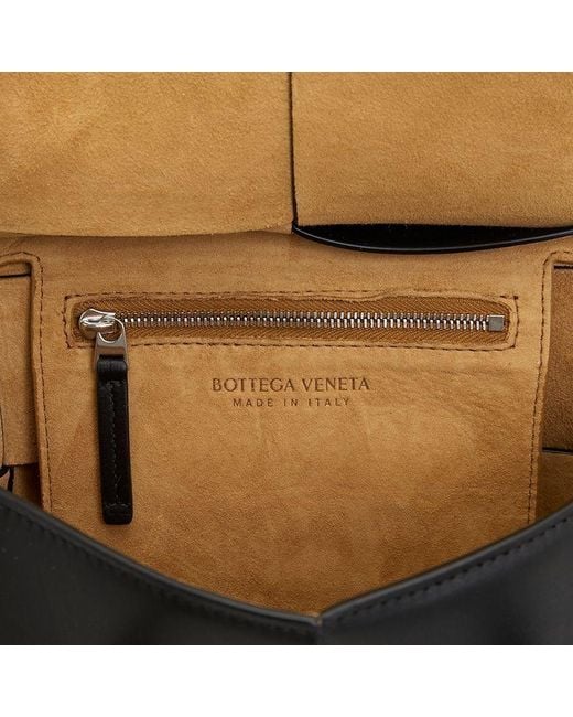Bottega Veneta Black Double-Handle Shoulder Bag